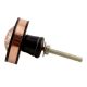 Black Copper Brass Tiny Flower Resin Furniture Knob Online